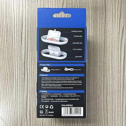 Title 2, Charging Base for Streaming Game Machine with C...