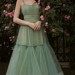 Falda abullonada de malla French First Love pequeña ideal para niñas. Perfecta para ocasiones especiales y un look encantador. — foto 8