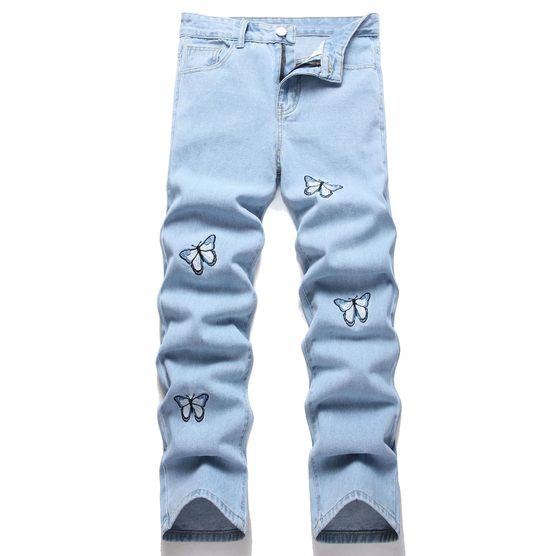 Fashionable and exquisite embroidered men's jeans. Experience exceptional comfort and style with these unique jeans, per — photo 16