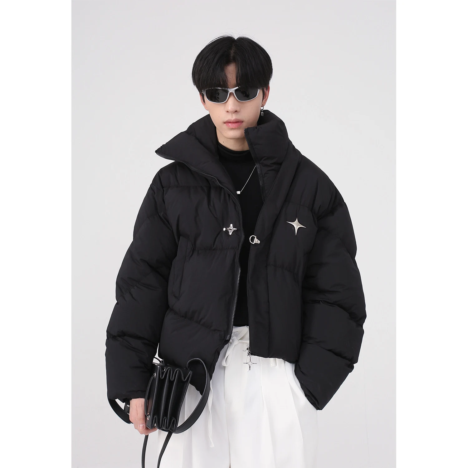 Title 5, Mens fashion casual cotton warm jacket designe...