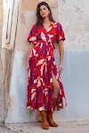 Red Printed
