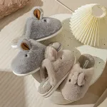 Cute Cartoon Baotou Men's Household Cotton Slippers, comfortable and soft, perfect for home use, featuring a playful and — photo 5