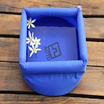 Camping Concave-Convex Outdoor Folding Washbasin Bucket Portable Compact Wash Bowl Great for Hiking Fishing Durable and — photo 3