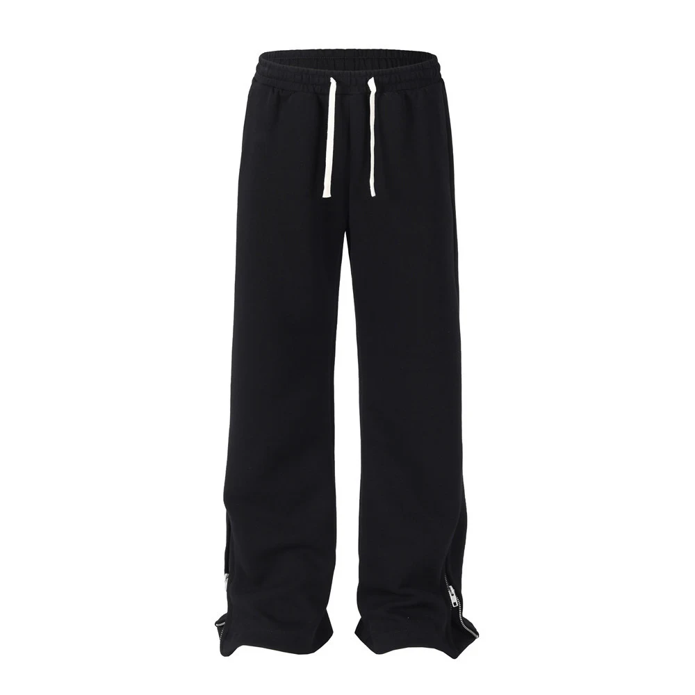 Title 3, Effen gekleurde rechte heren sportbroek, comfor...