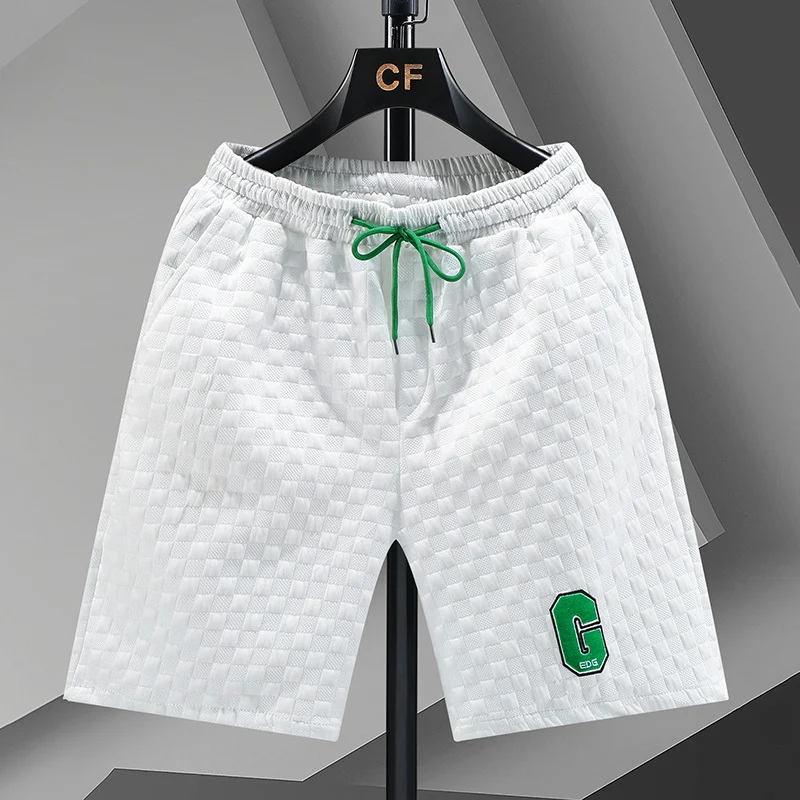 Men's Printed Loose Sports Shorts Casual Wear Breathable and Comfortable Perfect for Running Training and Summer Activit — photo 10