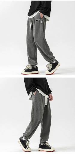 Title 3, Pantalon de survêtement droit et ample pour hom...