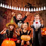 Halloween Ghost Decoration Suspension Parts Create Spooky Flying Ghosts Easy Setup Decorate your home with floating effe — photo 7