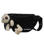 Nova Bolsa de Lona Little Bear Feminina Fashion, elegante e espaçosa, ideal para uso diário, design moderno e confortável para mulheres. — foto 2