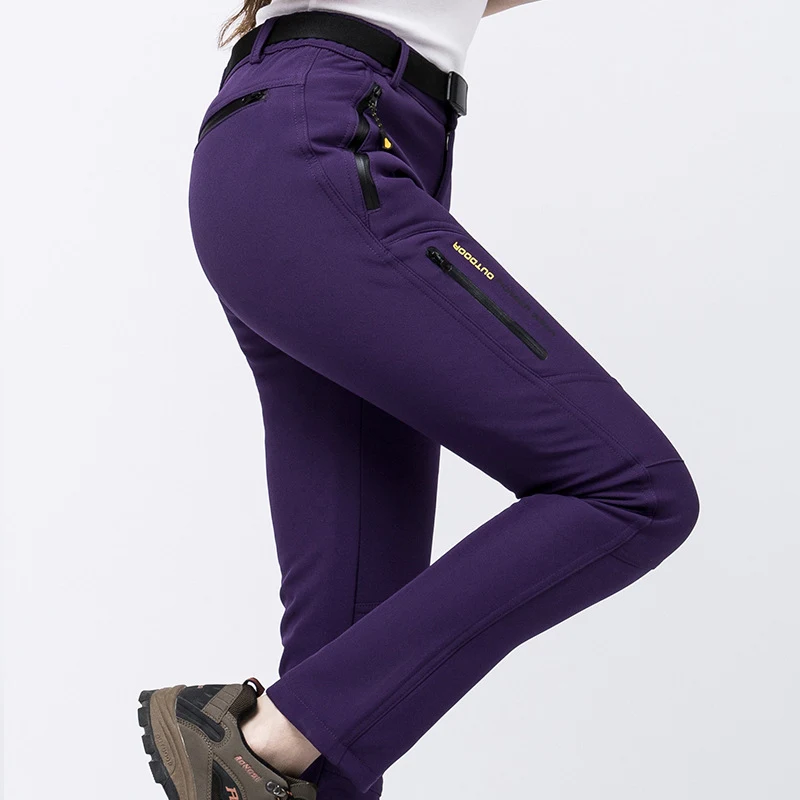 Men's and Women's Silver Fox Fleece Running Pants for outdoor activities. Warm, comfortable, and breathable, perfect for — photo 5