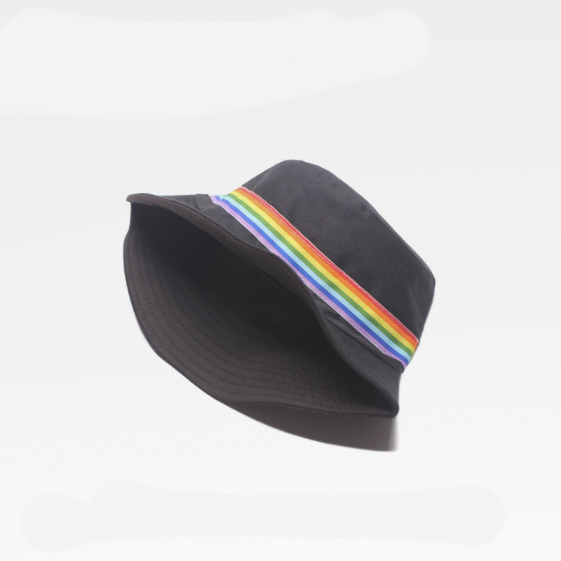 Title 5, Rainbow Stripe Double Sided Fisherman Fashion, ...