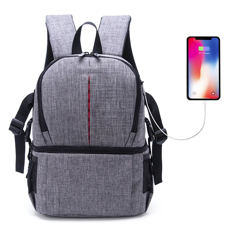 Bolsa para câmera digital de moda, feita de tecido Oxford resistente à água e ao desgaste, ideal para fotografia de rua e viagens ao ar livre. — foto 1