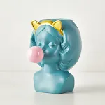 Green cat ears