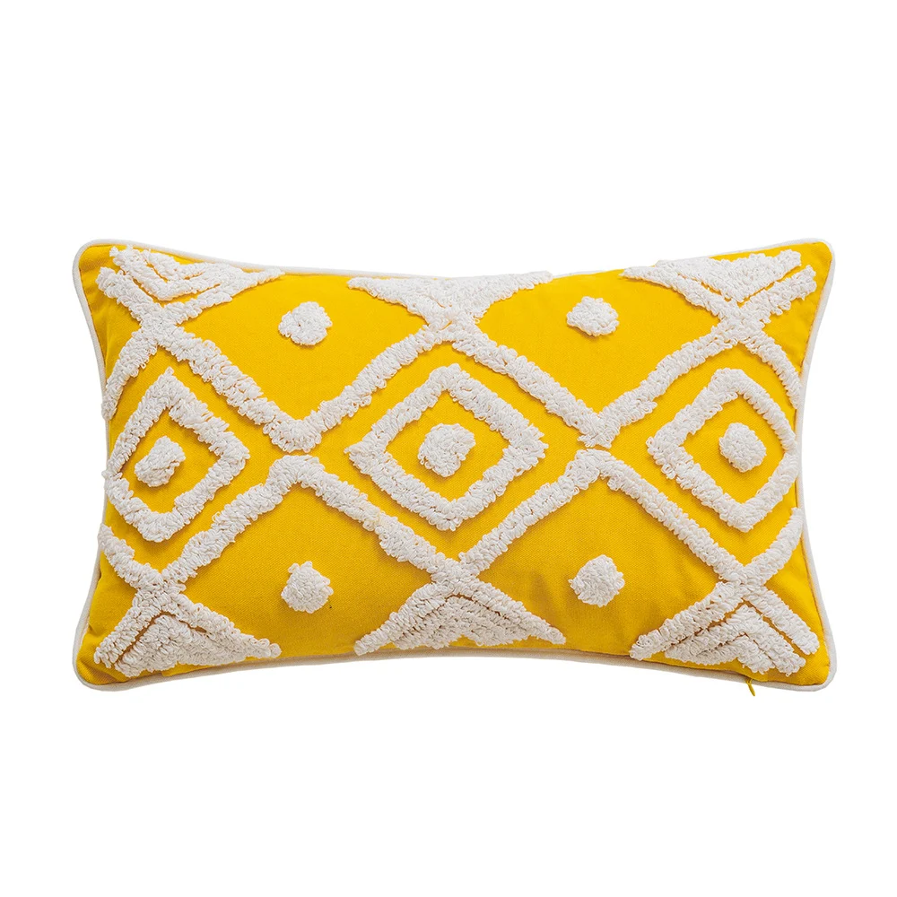 Capa de almofada retrô minimalista para casa. Adicione um toque vintage elegante ao seu lar com este design suave e atemporal. — foto 6