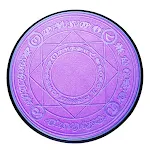 Purple Magic Circle