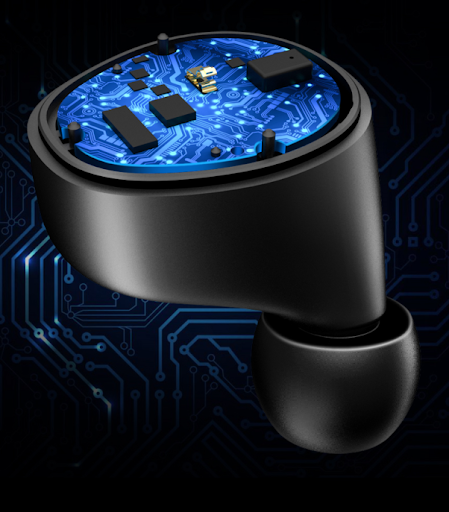 Title 10, X11 Bluetooth headset for clear calls and immer...