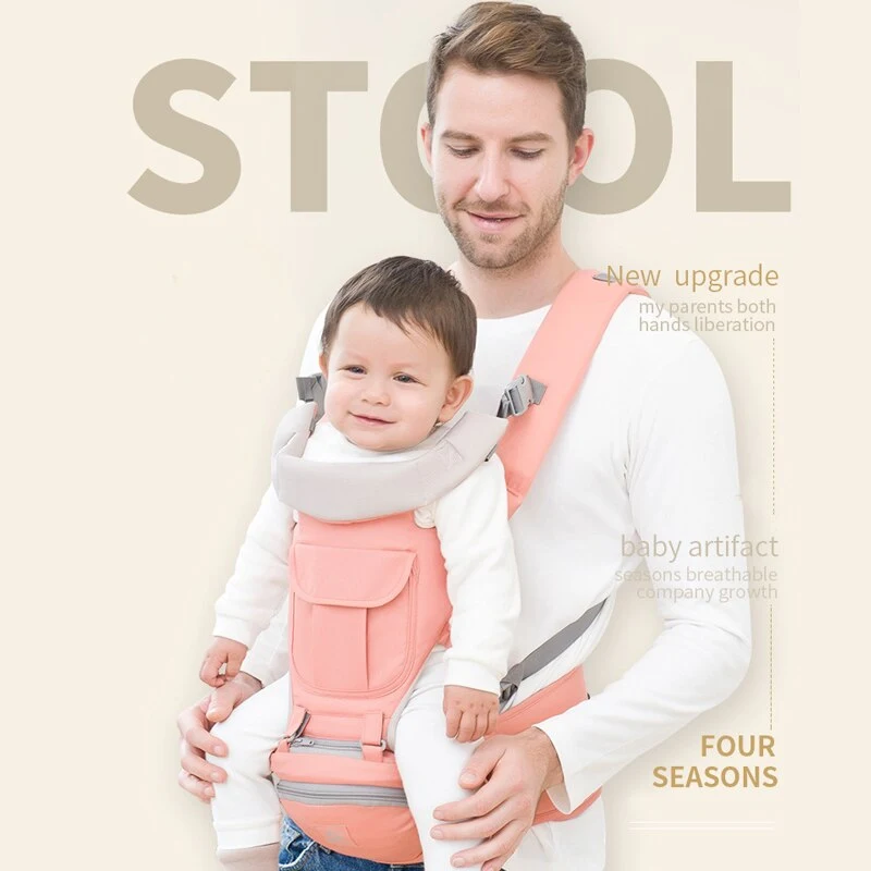 Title 1, Multifunctional breathable waist stool baby car...