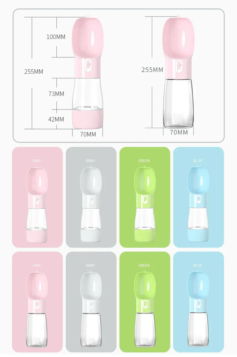 Title 1, Pet Dog Water Bottle Feeder Bowl Portable Water...