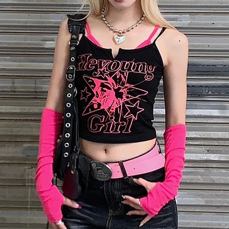 Women's Fashion Printed Oversleeve Camisole — photo 7