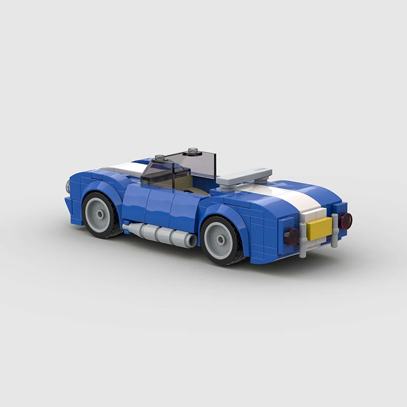 Title 7, Small Particle Building Blocks Moc Racing Car S...