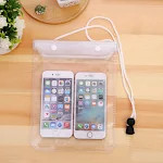 Bolsa Impermeável Transparente com Tela Sensível ao Toque Grande para Celular Natação ao Ar Livre Use o Telefone com Segurança — foto 10