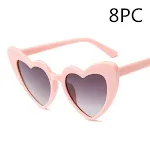 Pink Grey 8PC
