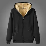 Black Zipper Lambswool
