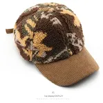 Gorra de béisbol de felpa con estampado de camuflaje para otoño e invierno, colores surtidos, cálida para exteriores. — foto 20