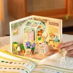 ROBOTIME Kit Casa Miniatura DIY Casinha de Bonecas Modelo Criativo Presentes de Aniversário para Adultos Crianças — foto 7