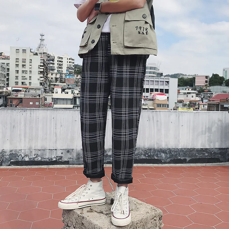 Men's Loose Casual All-match Plus Size Pants, Korean Trend, Comfortable fit for a stylish look, versatile design perfect — photo 5
