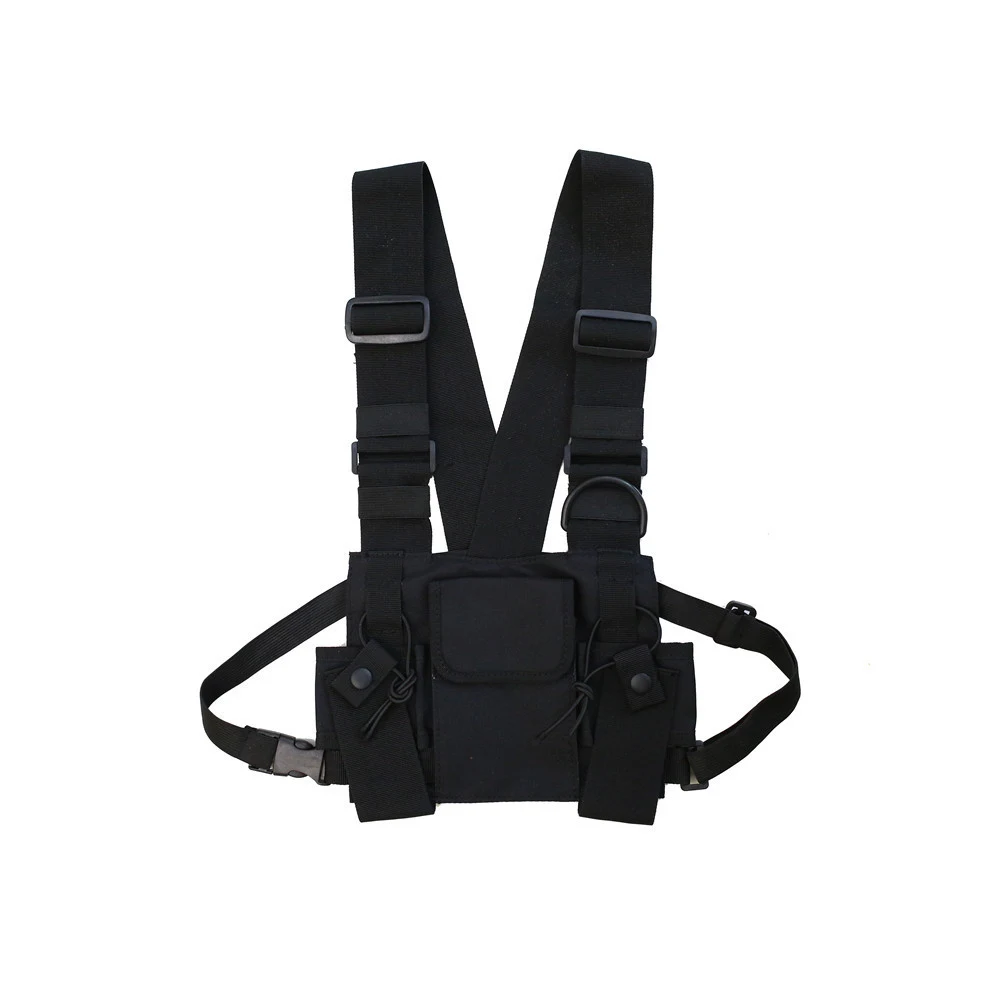 Multifunctional Hip Hop Tactical Tooling Vest Style Chest Bag. Carry essentials with ease, style, and comfort in this ve — photo 9