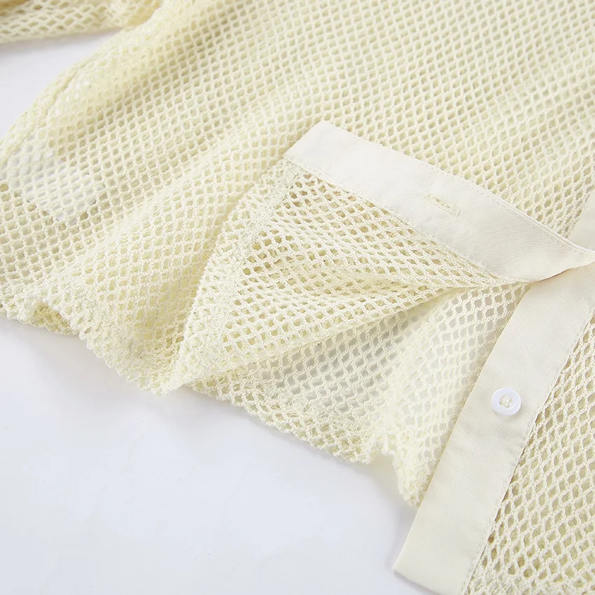 Title 10, Womens two-piece mesh shirt and loose shorts s...