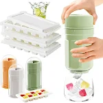 Twisting Ice Cup Rotating Release Ice Cube Tray with Cover. Easy ice removal for freezer and fridge. Rotating ice block — photo 8