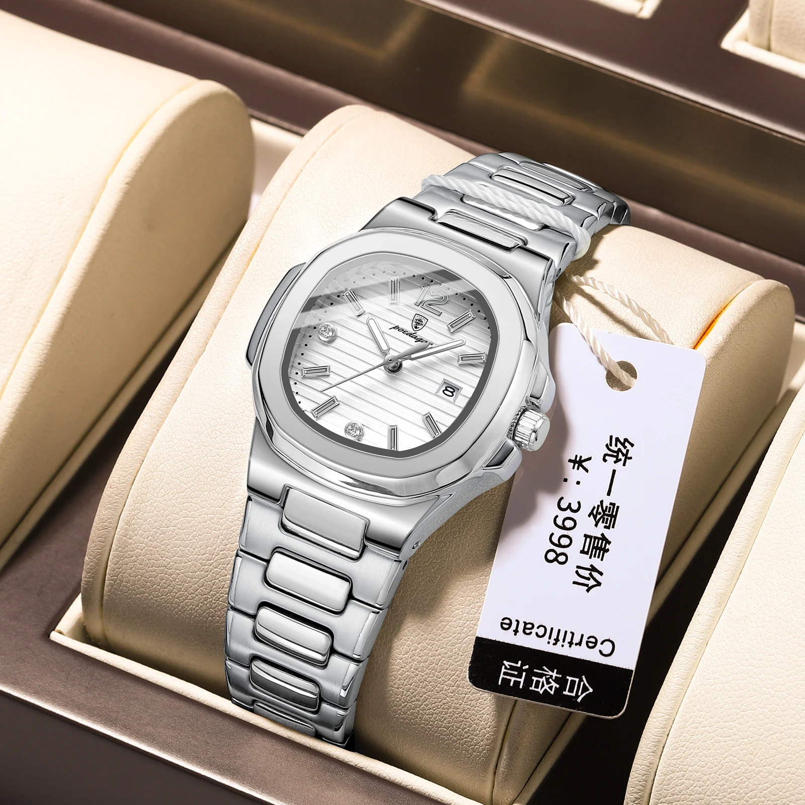 Orologio da donna luminoso ultra sottile — foto 11