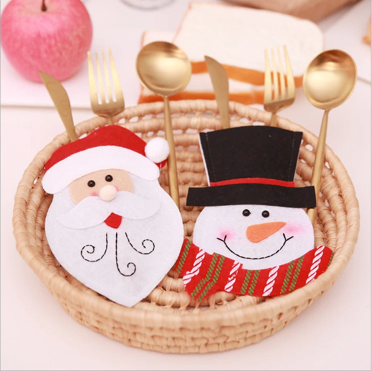 Title 7, Christmas Decorations Table Knife And Fork Bag....