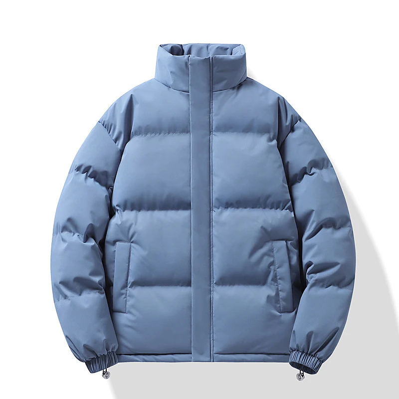 Cotton Coat Jacket Male Couple Loose Fit Comfortable Everyday Wear Versatile Style Casual Look Perfect for Daily Use and — photo 2
