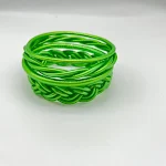 Pulseira de metal trançado, seis fios, silicone e PVC, quatro camadas, corda torcida, modelos 03 e 05, design elegante e confortável para uso diário. — foto 27