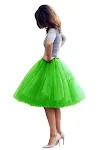 Spring and Summer Mesh Pleated Bubble Skirt. Lightweight, breathable and perfect for warm weather. Enjoy an elegant and — photo 3