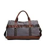 Bolsa de mão de lona encerada impermeável a óleo. Ideal para uso diário, resistente à água, durável e elegante. Perfeita para qualquer ocasião. — foto 2
