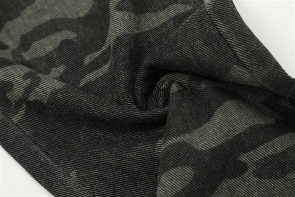 Title 2, Męskie Spodnie Outdoor Camo z Wieloma Kieszenia...
