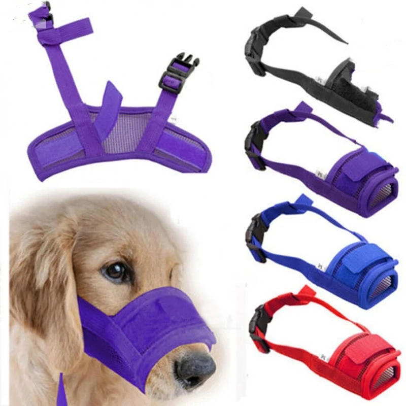 Adjustable Dog Safety Muzzle to prevent biting, barking, and chewing. Comfortable and secure for your dog and others. — photo 9