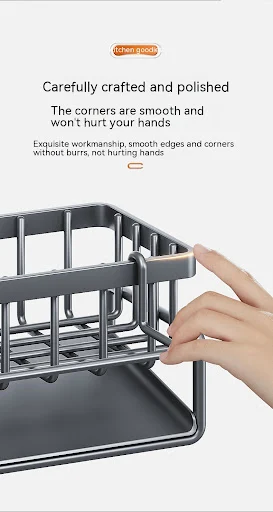 Title 6, Kitchen Storage Rack Household Sink Drainage Ba...
