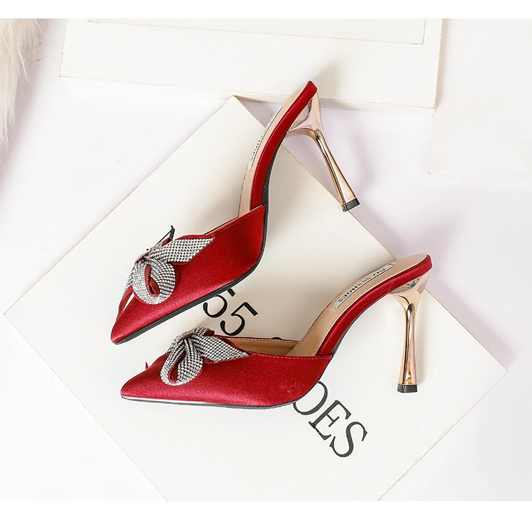 Title 12, Pointed toe pumps bow sandals, the perfect blen...