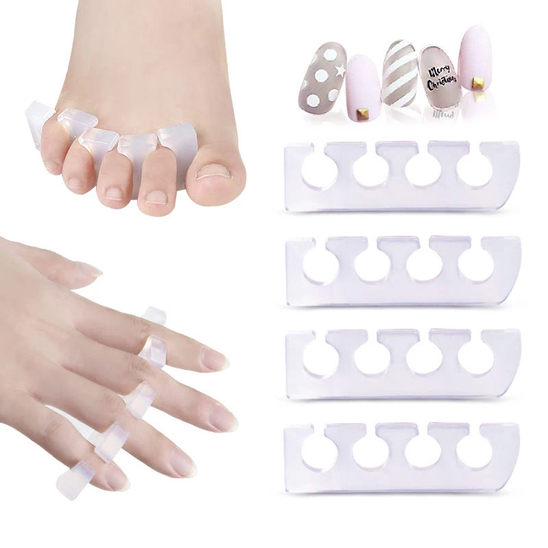 Five finger toe separator for pain relief, improved alignment, and enhanced foot comfort. Experience better mobility and — photo 4