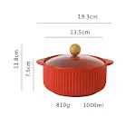Amphora pasta bowlred