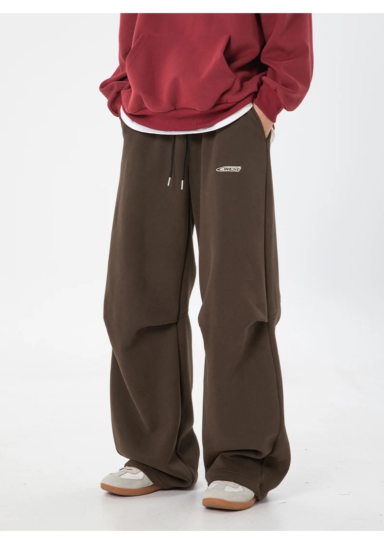 Title 16, Split Pleated Design Casual Pants Autumn and Wi...