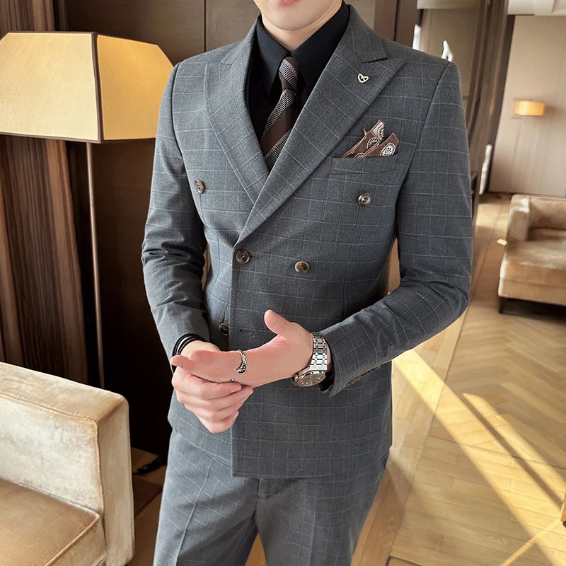 Men's Autumn And Winter Suit Three-piece Business Casual – Effortless style and comfort for the modern man. Perfect for — photo 13