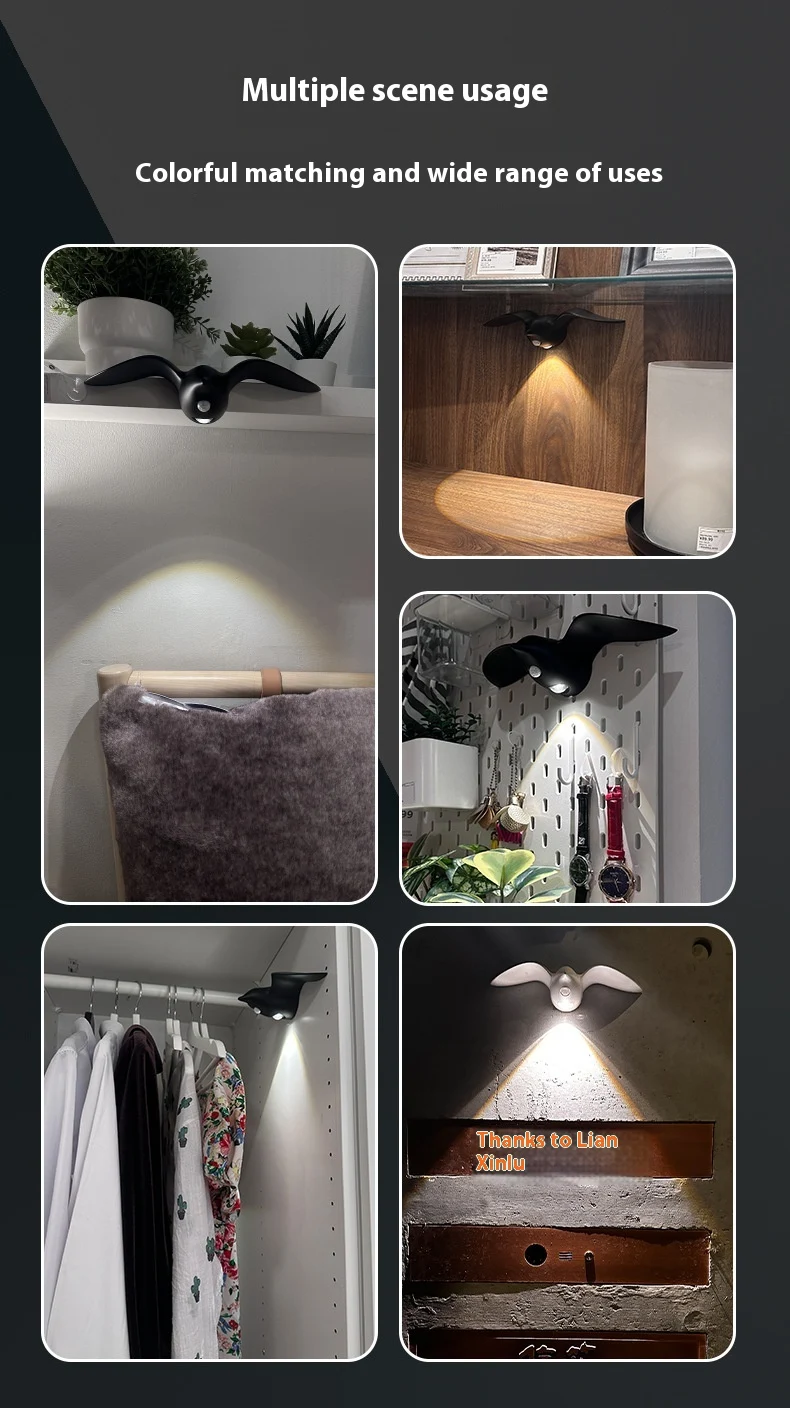 Title 11, Rechargeable LED Night Light with Infrared Sens...