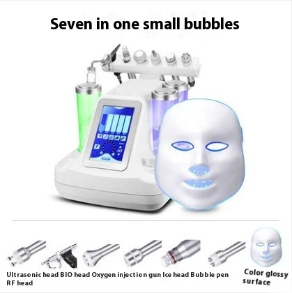 Beauty Instrument Cleaner Face Oxygen Injection Skin Spray Color Light Mask Mesotherapy Treatments for Salon Use & Profe — photo 6