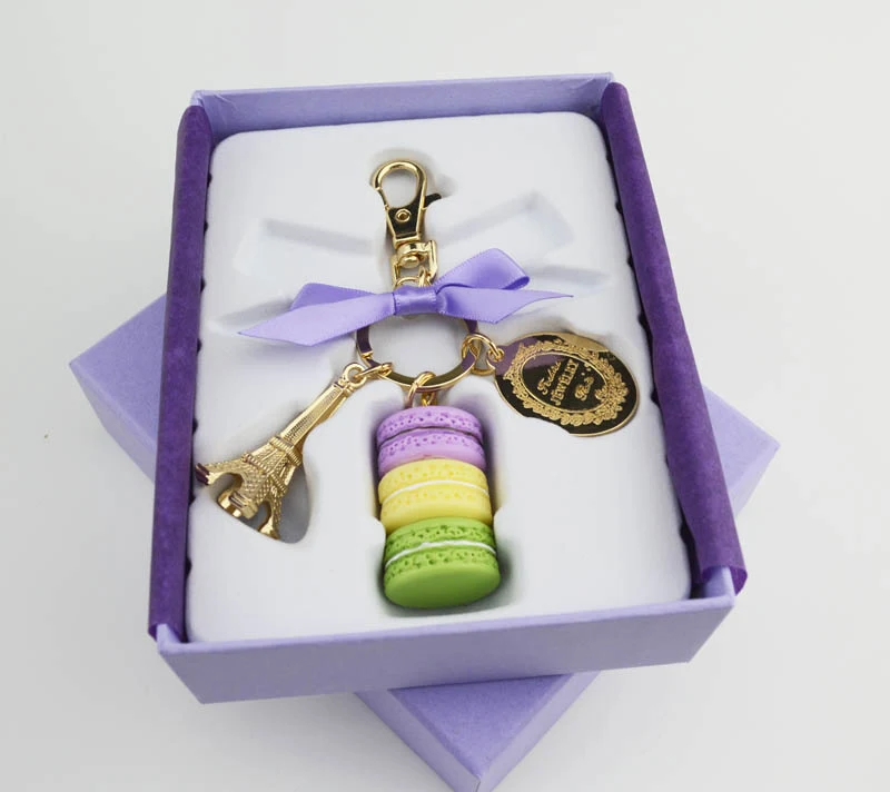 Macaron hanger sleutelhanger voor dames, tas gesp sleutelhanger – stijlvol accessoire, perfect cadeau-idee. — foto 6