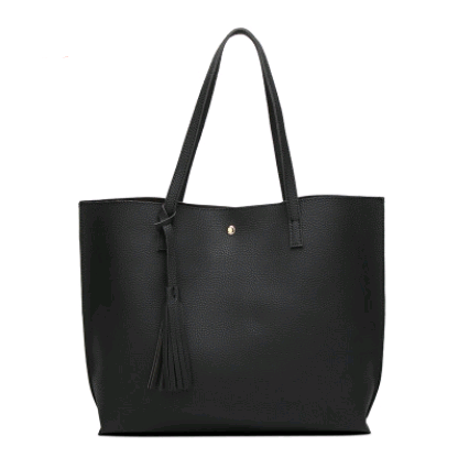 New fashion women's tassel shoulder bag with large capacity. Stylish and practical shoulder bag, perfect for everyday us — photo 4